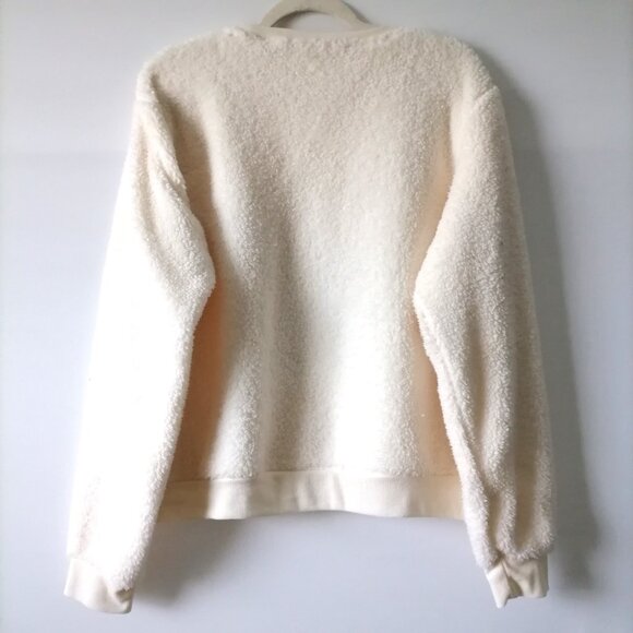 Weekending Mama Elf Womens Beige Long Sleeve Round Neck Pullover Sweater Size XL - Picture 4 of 6